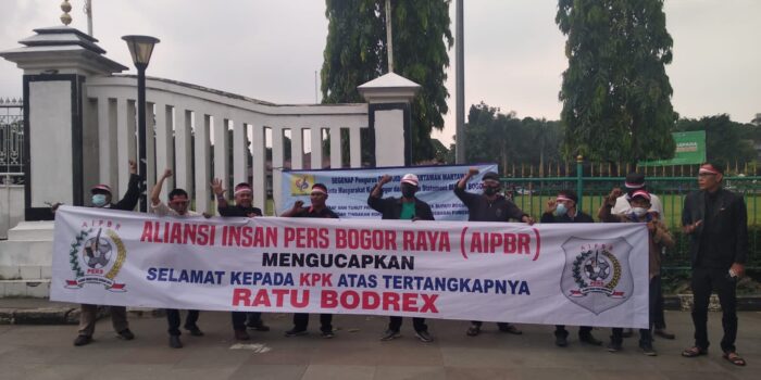Wartawan Bodrek, AIPBR, Apresiasi KPK, Bupati Bogor Ditangkap