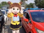 Jalur Puncak One Way, Polres Bogor Terjunkan Badut Jalur Puncak, One Way, Polres Bogor, Badut One Way