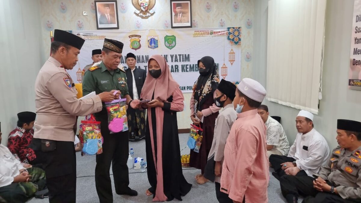 Karakter Humanis, Polsek Kembangan, Santunan Anak Yatim