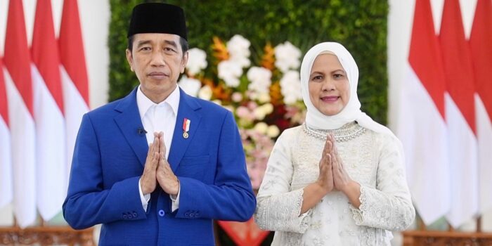 Presiden Jokowi dan Keluarga Sampaikan Selamat Idul Fitri 1443 H Presiden Jokowi, Jokowi dan Keluarga, Selamat Idul Fitri, Idul Fitri 1443 H
