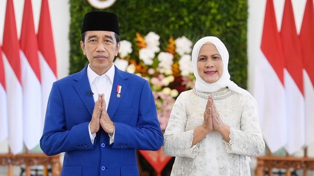 Presiden Jokowi, Jokowi dan Keluarga, Selamat Idul Fitri, Idul Fitri 1443 H