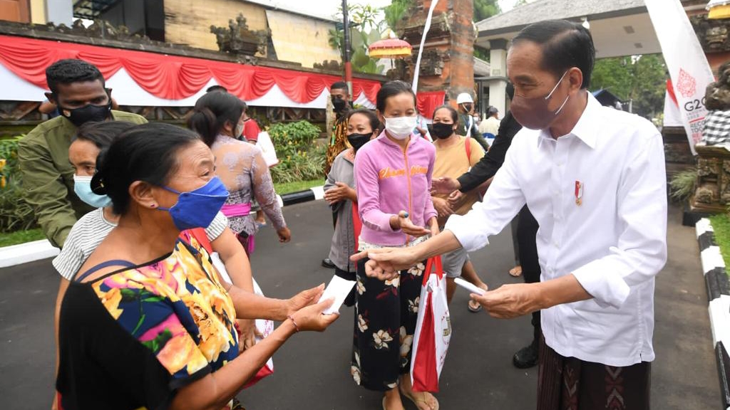 Suka Cita, Warga Tampaksiring, Tampaksiring, Presiden Jokowi