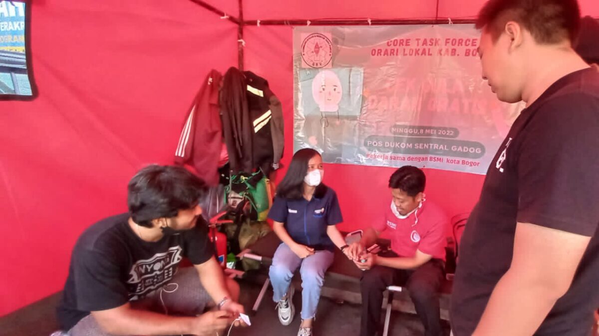 Orari, BSMI, Pemeriksaan Kesehatan, Kesehatan Gratis, Gadog, Puncak Bogor