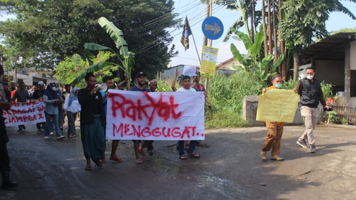 Protes di Ciampea, Jalan Rusak, Jalan di Ciampea, Pembangunan Jalan
