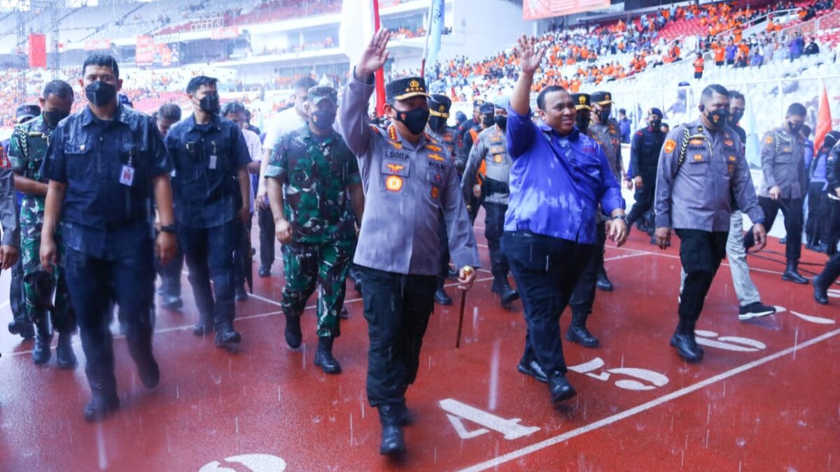 May Day 2022, Kapolri, Kelompok Buruh, Hujan di Jakarta