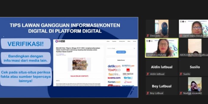 Japelidi dan My America Gelar Penguatan Literasi Digital se-Buru Selatan Japelidi, My America, Literasi Digital, Buru Selatan, Maluku