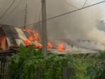 Empat Rumah Dinas RSMM Bogor Terbakar Kebakaran di Bogor, Rumah Dinas RSMM, RSMM Terbakar