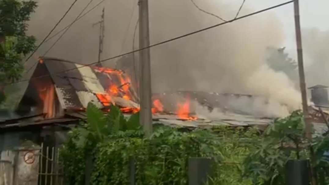 Kebakaran di Bogor, Rumah Dinas RSMM, RSMM Terbakar