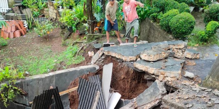 Hujan Deras di Kota Bogor, Rumah dan Akses Jalan Rusak Hujan di Kota Bogor, Rumah Rusak, Akses Jalan, Jalan Rusak