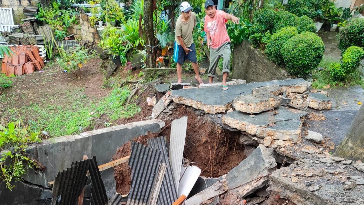 Hujan di Kota Bogor, Rumah Rusak, Akses Jalan, Jalan Rusak