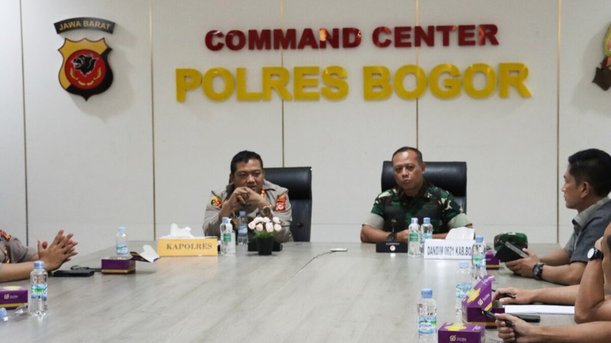 TNI - Polri, Satgas Minyak Goreng, Pasar Kabupaten Bogor