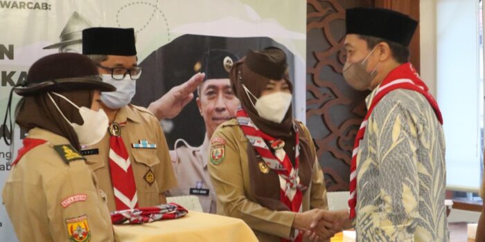 Anggota Pramuka Kota Bogor Digembleng Kewirausahaan Anggota Pramuka, Pramuka Kota Bogor, Kewirausahaan, Dedie Rachim