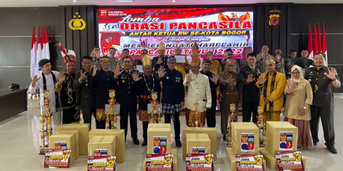 Harlah Pancasila, Forkopimda Kota Bogor, Lomba Orasi, Orasi Antar RW