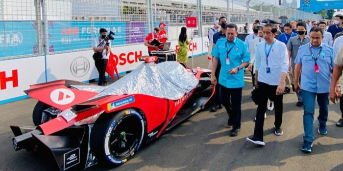 Presiden Jokowi, Formula E, Sirkuit Formula E