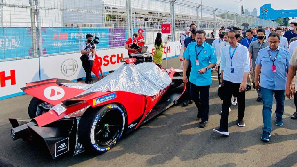 Presiden Jokowi, Formula E, Sirkuit Formula E