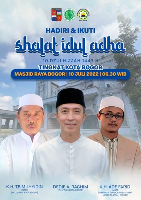 Pemkot Bogor, Idul Adha, Shalat Ied