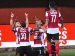 Madura United vs Barito Putera Madura United, Barito Putera, Sepak Bola
