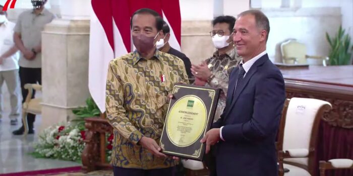 Presiden Jokowi Terima Penghargaan IRRI Presiden Jokowi, Penghargaan IRRI, IRRI, Swasembada Beras