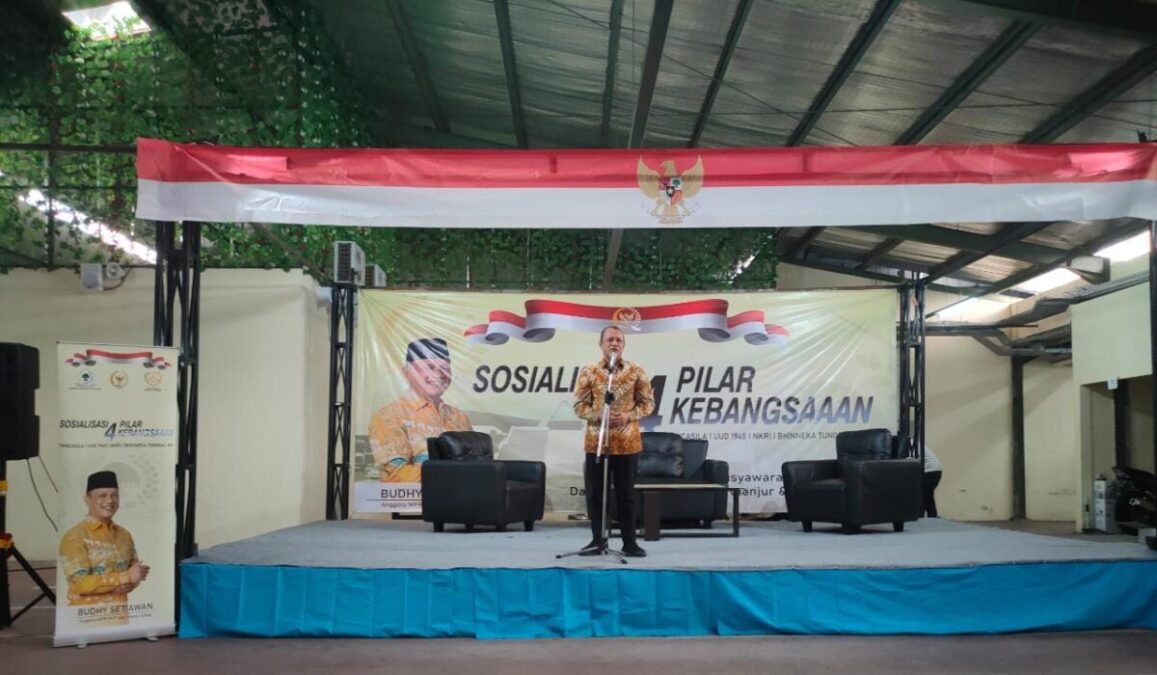 Budhy Setiawan, Sosialisasi 4 Pilar, 4 Pilar Kebangsaan