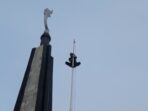 Festival Merah Putih di Tugu Kujang Aksi Heroik, Kang Zae, Panjat Tiang, Festival Merah Putih, Tugu Kujang