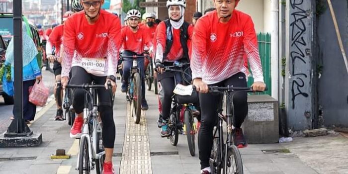 Menparekraf, Sandiaga Uno Lepas PHRI BikeTour Menparekraf, Sandiaga Uno, PHRI BikeTour, Ikon Kota Bogor