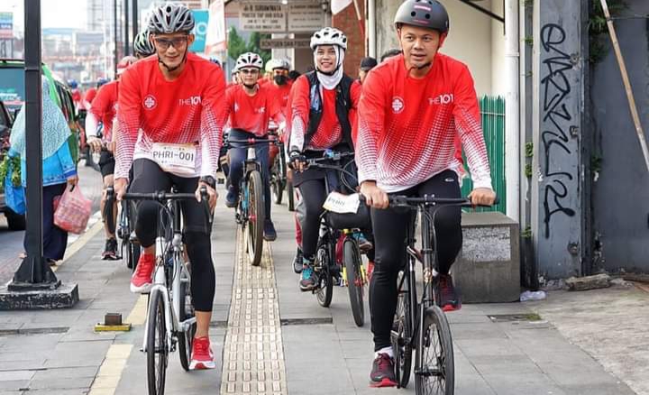 Menparekraf, Sandiaga Uno, PHRI BikeTour, Ikon Kota Bogor