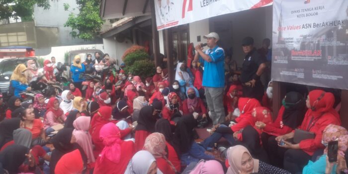 SPN Kota Bogor, Demonstrasi, Disnakertrans Kota Bogor