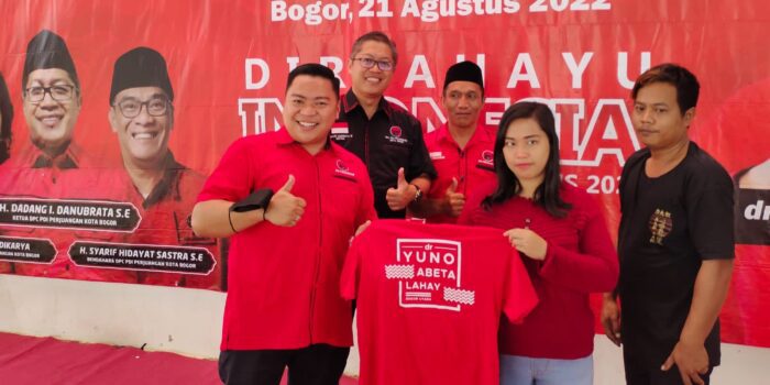 Yuno Abeta Lahay Caleg Bogor Utara, Yuno Abeta Lahay, PDIP Kota Bogor, Pemilu 2024