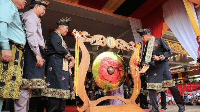 Menparekraf, Sandiaga Uno, Pacu Jalur Taluk Kuantan, Pacu Jalur 2022