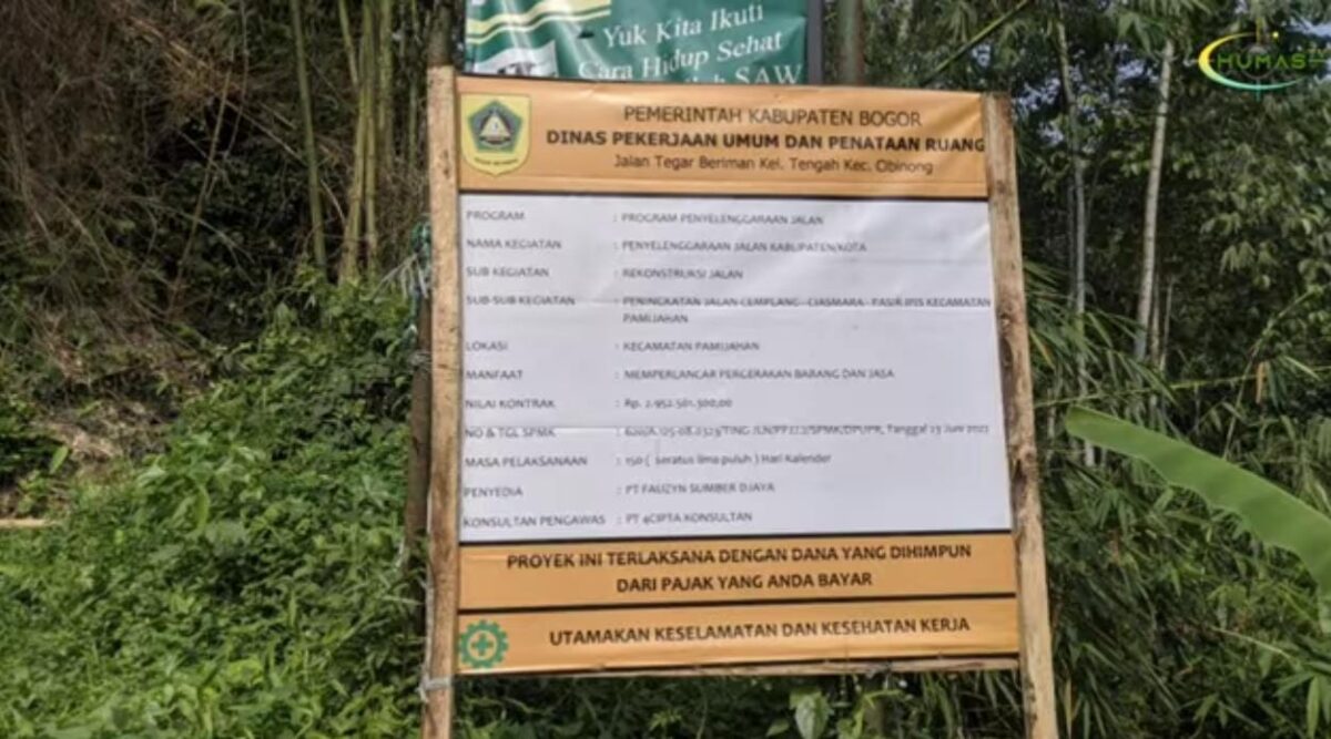 Proyek Jalan, Pamijahan, Proyek Mangkrak, Proyek di Bogor,