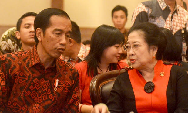 Jokowi, Megawati, PDI Perjuangan