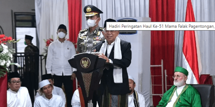 Ma'ruf Amin Ma'ruf Amin, Mama Falak, Abah Falak, Tb Muhammad Falak