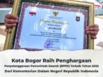 Advertorial Pemkot Bogor Kota Bogor, Penghargaan EPPD, EPPD Terbaik