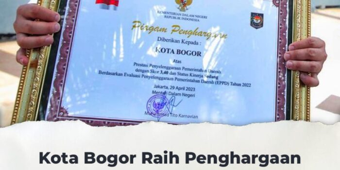 Kota Bogor, Penghargaan EPPD, EPPD Terbaik