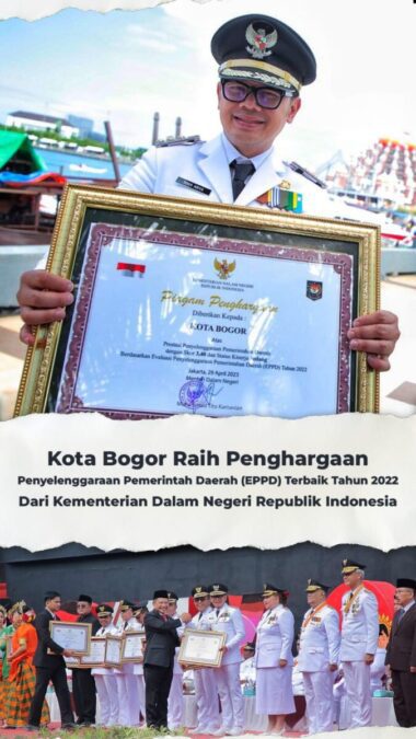Kota Bogor, Penghargaan EPPD, EPPD Terbaik