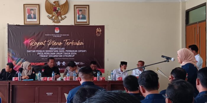 Pemilu 2024, PPK Citeureup, KPU Kabupaten Bogor