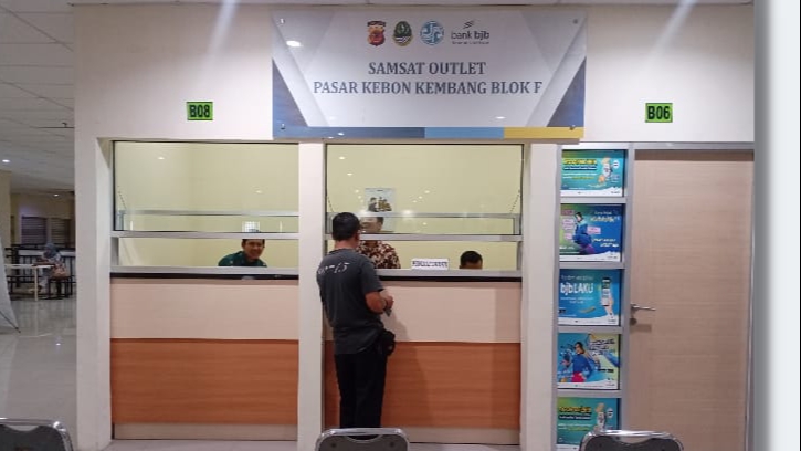 Perumda PPJ, Blok F Trade Center, Blok F, Pasar Kota Bogor, Pajak Kendaraan