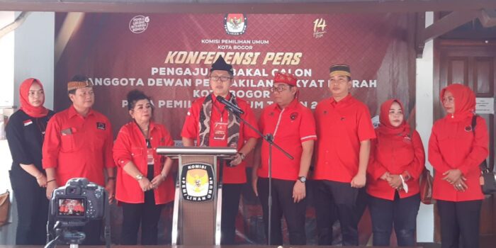 PDIP Kota Bogor KPU Kota Bogor, PDIP Kota Bogor, Pendaftaran Bacaleg