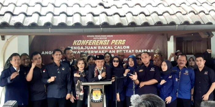 KPU Kota Bogor, Nasdem Kota Bogor, Pemilu 2024, Pendaftaran Bacaleg