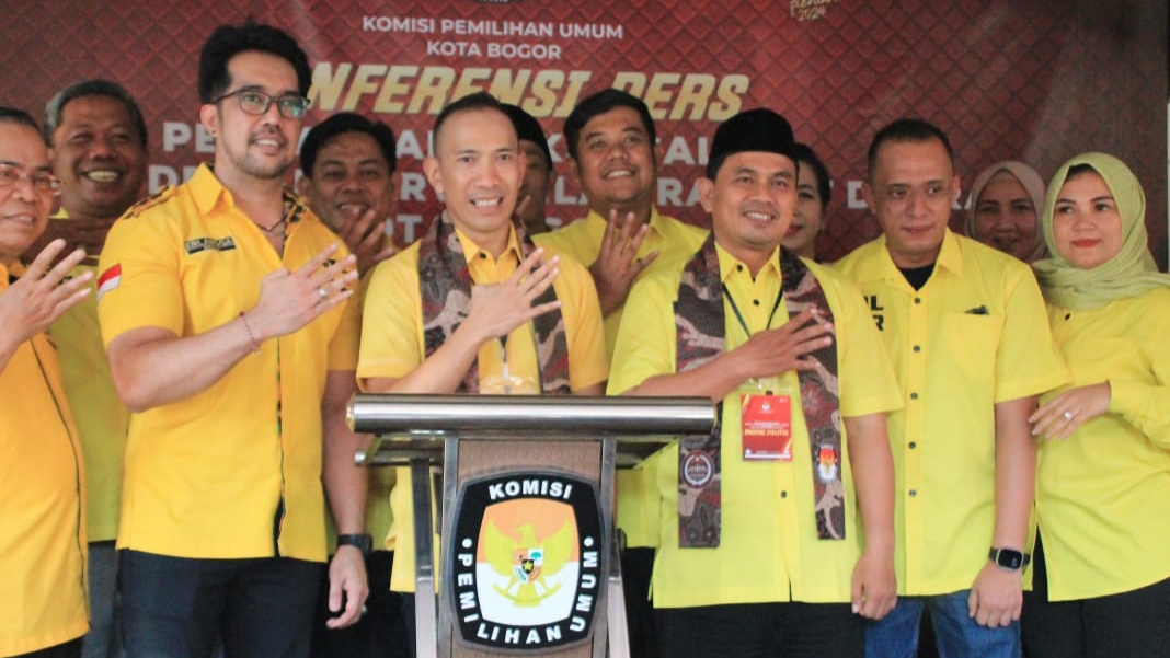 Golkar Kota Bogor, KPU Kota Bogor, Pendaftaran Bacaleg