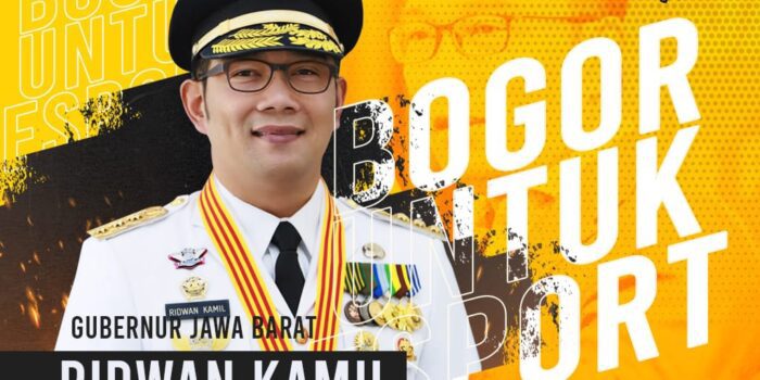 Flyer Ridwan Kamil Ridwan Kamil, Esport, Pajajaran Esport