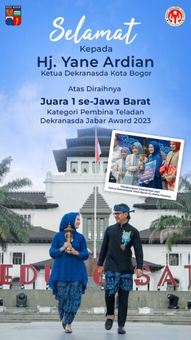 Yane Ardian, Dekranasda, Pemkot Bogor