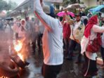 Demonstrasi Pendukung KSB Demonstrasi, Pendukung KSB, Koperasi Sejahtera Bersama