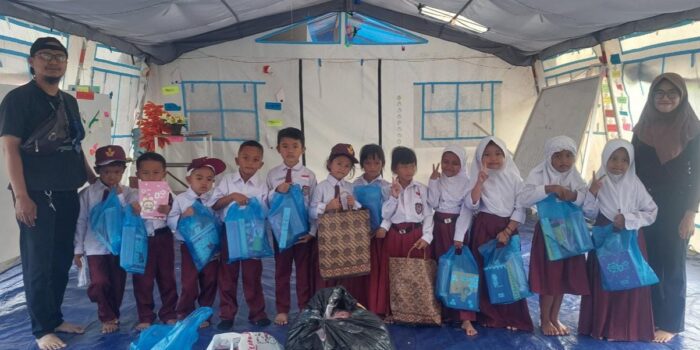 Peka PWI Kota Bogor Peka PWI, PWI Kota Bogor, Siswa Cianjur, Gempa Cianjur, Sekolah Darurat