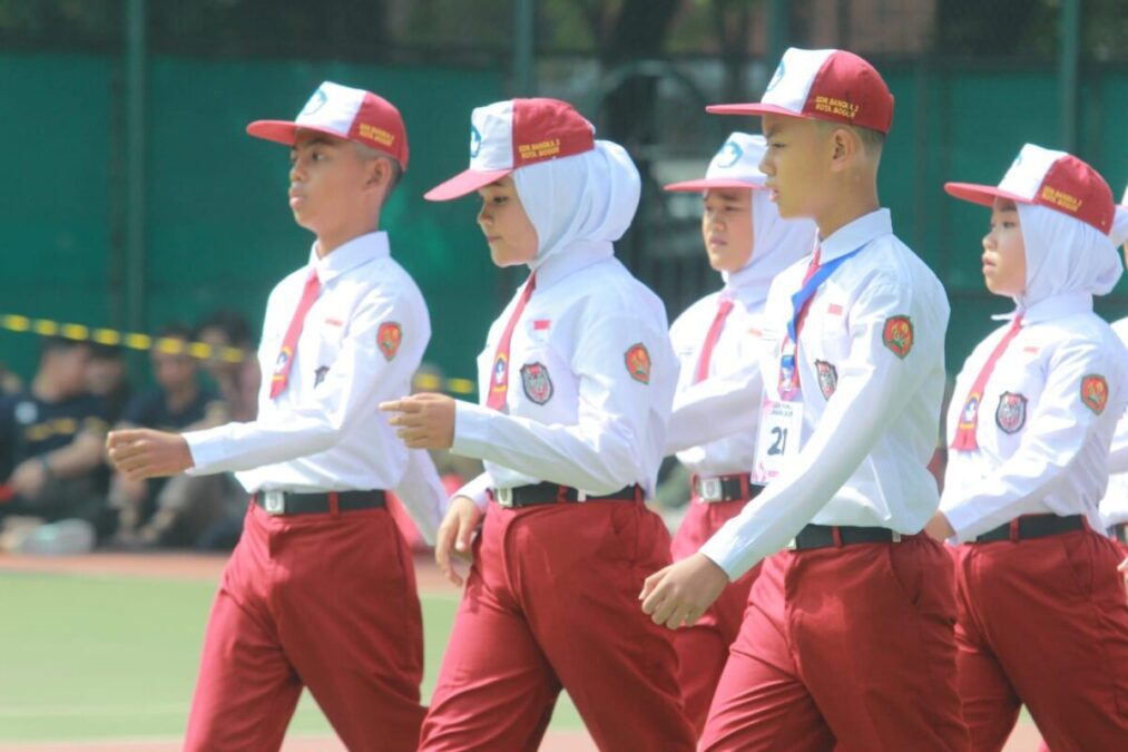 SDN Bangka 3, Baris Berbaris