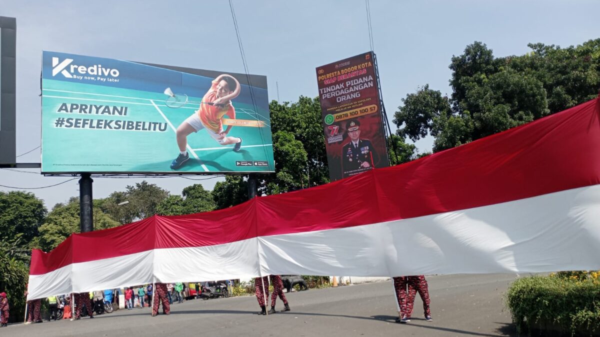 KPMP Kota Bogor, Bendera Merah Putih