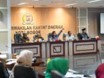 Adv DPRD Kota Bogor RDP, DPRD Kota Bogor, Aspirasi Warga, Raperda Penanaman Modal