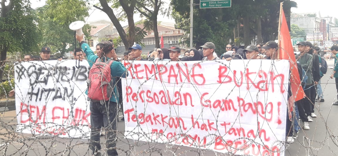Demo Rempang, Kasus Rempang, Rempang, BEM FH UIKA