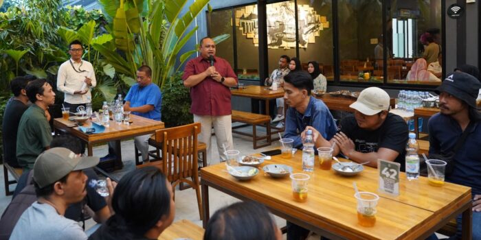 DPRD Kota Bogor Ngariung Bareng, Wartawan, DPRD Kota Bogor, Atang Trisnanto