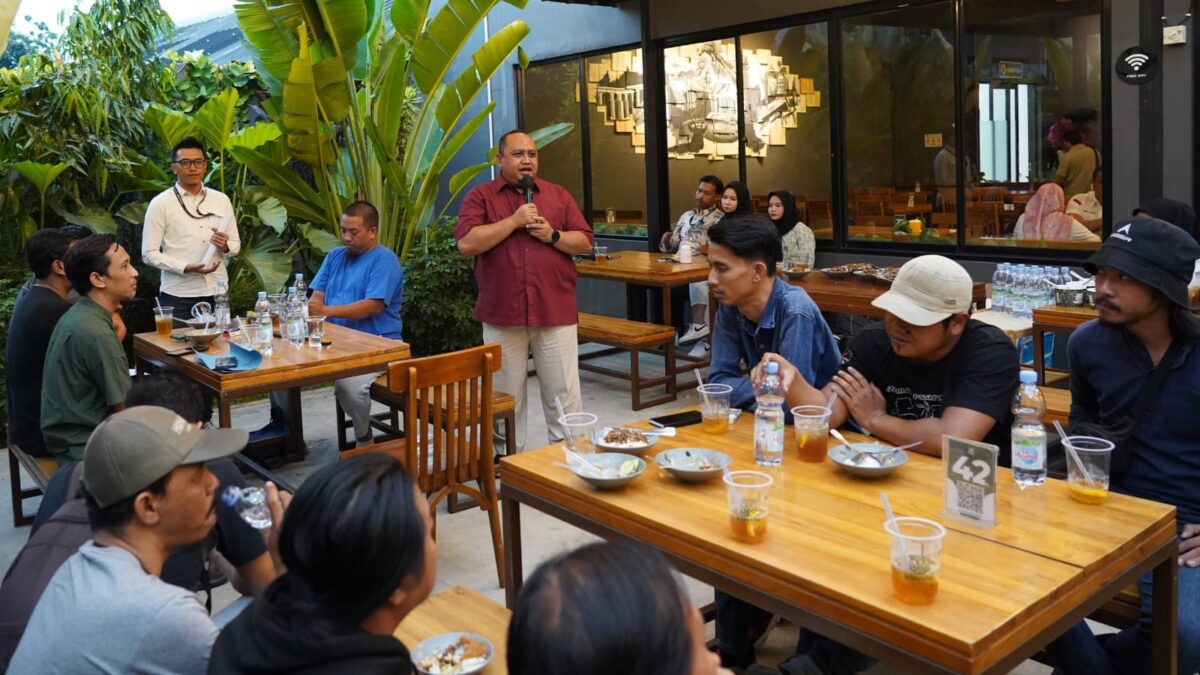 Ngariung Bareng, Wartawan, DPRD Kota Bogor, Atang Trisnanto
